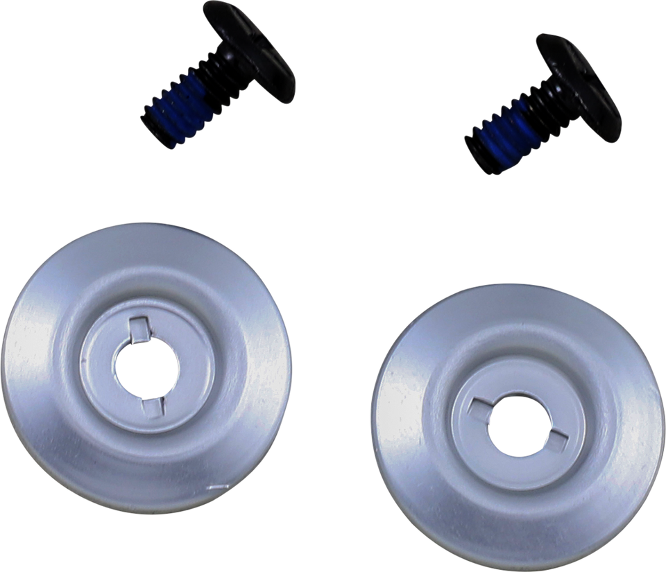 Gen 2 Hardware Kit - Black Screw - Silver Baseplate - Lutzka's Garage