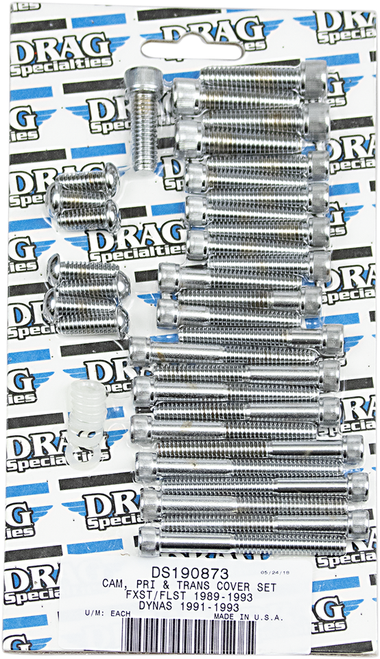 Socket-Head Camshaft Primary Transmission Bolt Kit