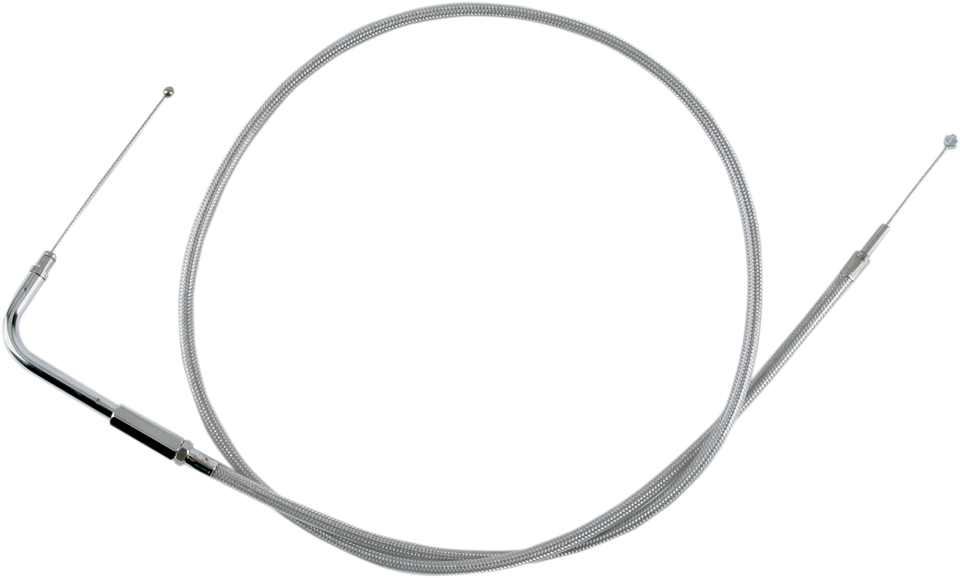Throttle Cable - 42-1/2" - Braided