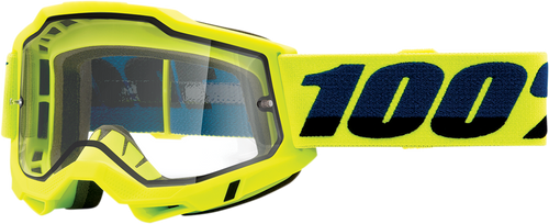 Accuri 2 Enduro Goggles - Fluo Yellow - Clear - Lutzka's Garage