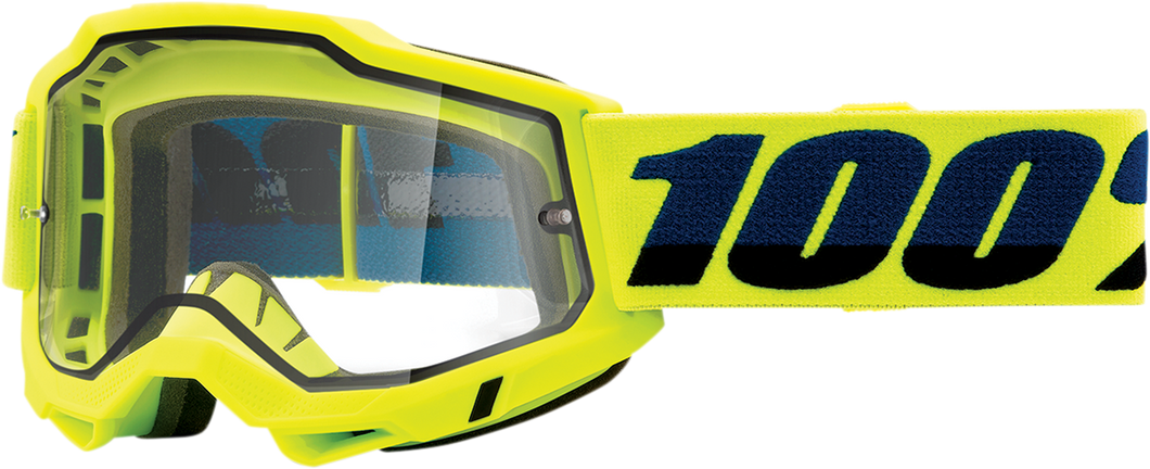 Accuri 2 Enduro Goggles - Fluo Yellow - Clear - Lutzka's Garage
