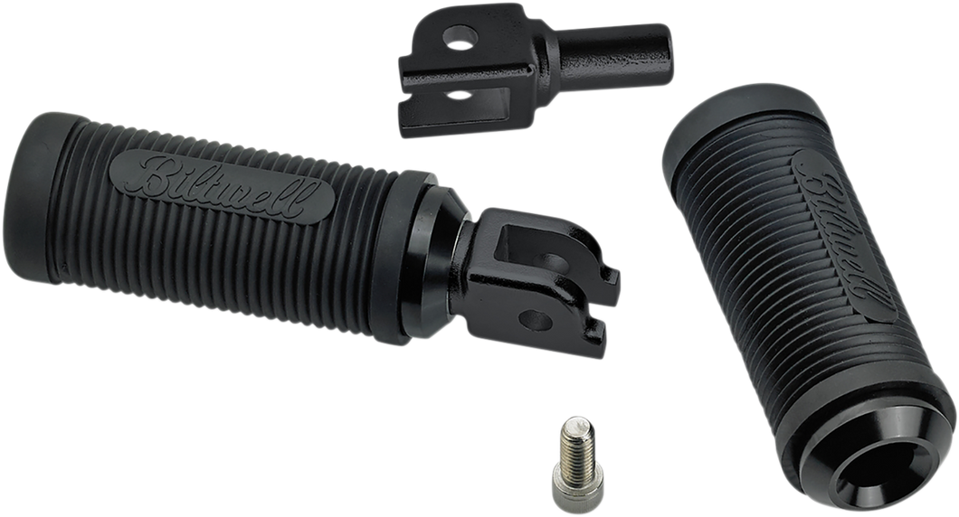 Norman Foot Pegs - Black - Softail - Lutzka's Garage