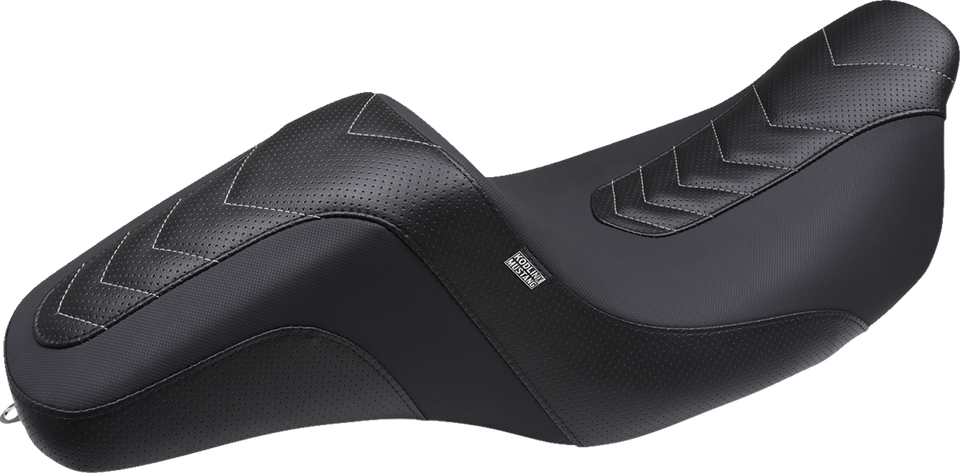 Signature Series Squareback™ - Gripper Vinyl - Chevron - Gun Metal Thread - FL 08-23