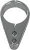Cable Clamp - Dual Throttle/Idle - 1-1/8" - Chrome - Lutzka's Garage