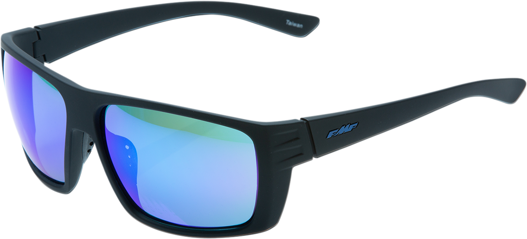 Pit Stop Sunglasses - Black/Blue - Lutzka's Garage