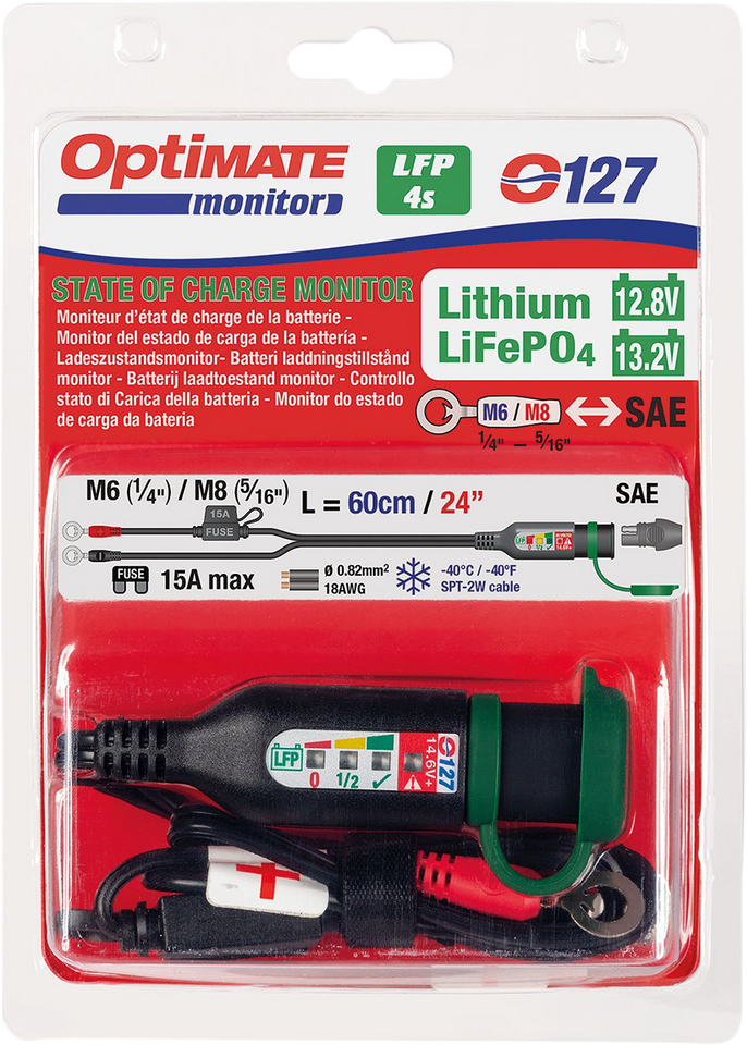 Lithium Battery Monitoring Lead O-127
