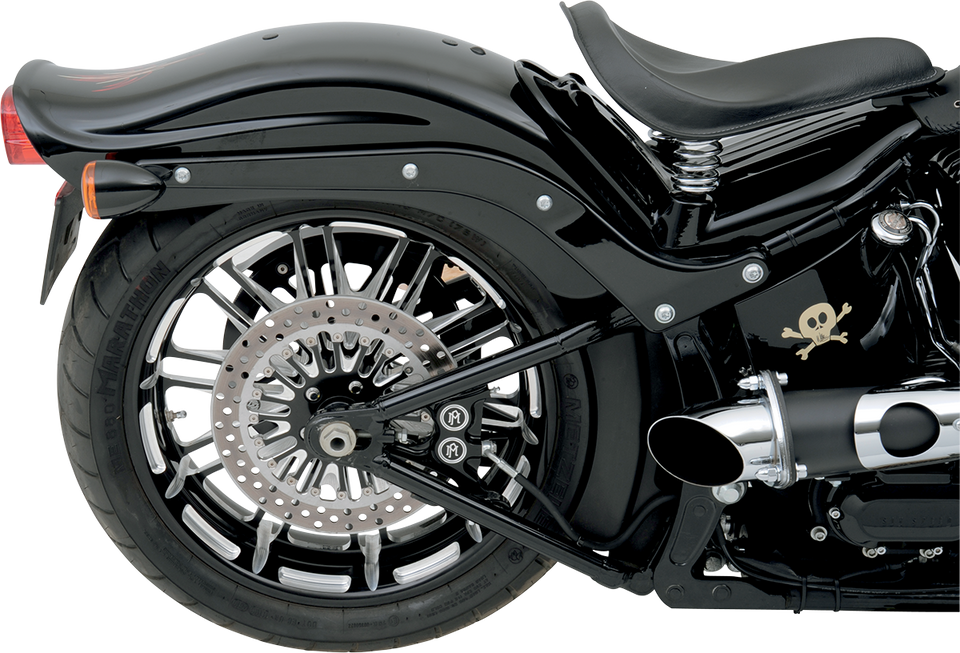 4-Piston Caliper - Rear - Contrast Cut™ 08-17 Softail