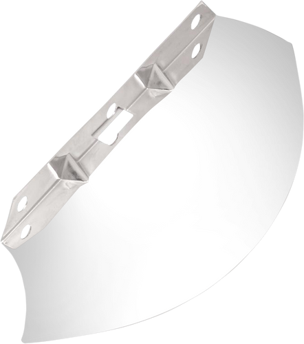 Front Fork Air Baffle - Chrome - Replacement OE Number 58520-79B - Lutzka's Garage