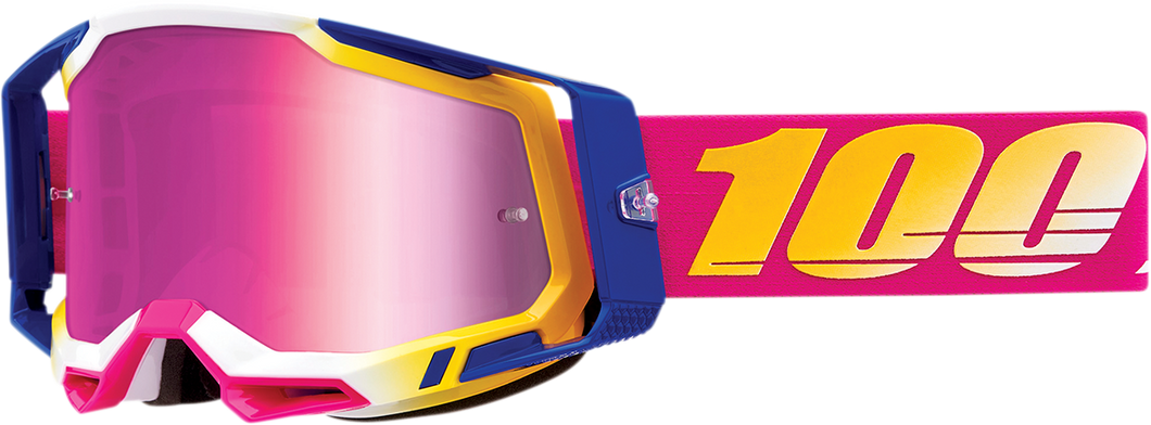 Racecraft 2 Goggles - Mission - Pink Mirror