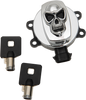 Ignition Switch - Skull - Chrome - Lutzka's Garage