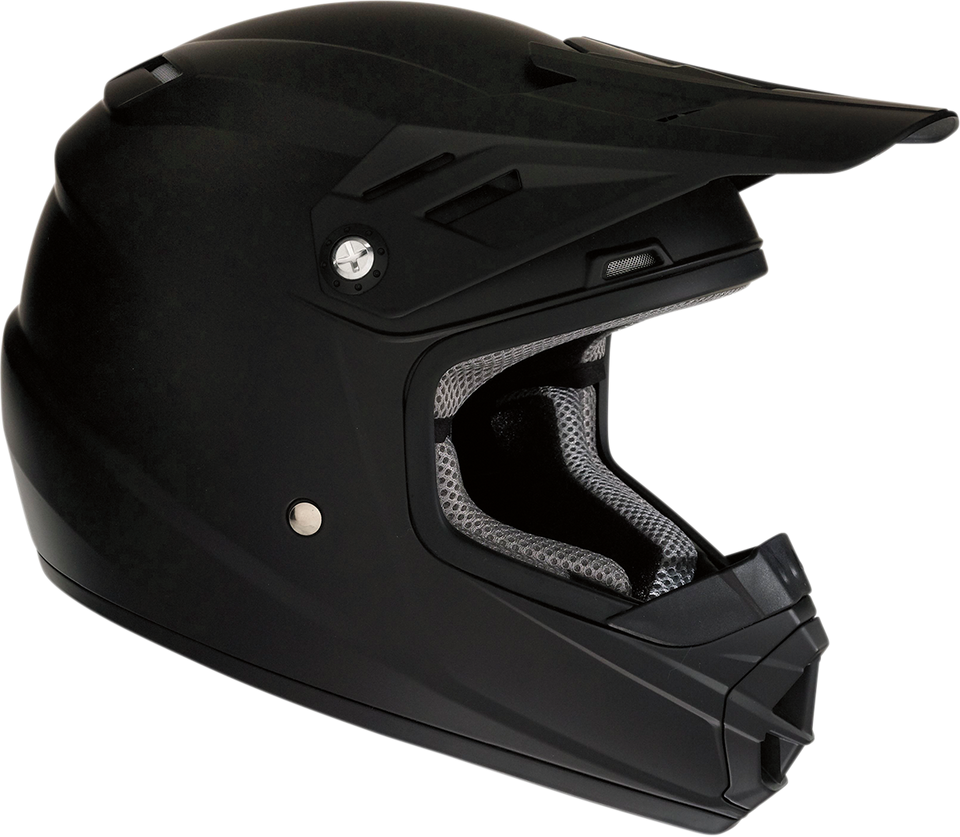 Youth Rise Helmet - Flat Black - Small - Lutzka's Garage