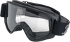 Moto 2.0 Goggles - Script - Black - Lutzka's Garage