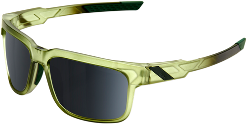 Type-S Sunglasses - Olive - Black Mirror - Lutzka's Garage