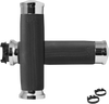 Grips - Custom Contour - Metric - Chrome - Lutzka's Garage