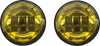 4-1/2" Passing Lamps - LED - Yellow - Lutzka's Garage