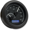 MXV Series Analog Gauge System - Black/Gray/Chrome - Lutzka's Garage