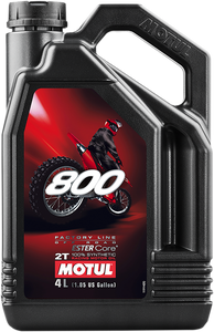 800 2T Off-Road Synthetic Oil - 4 L - Lutzka's Garage