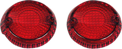 Replacement Signal Lenses - Red - Lutzka's Garage