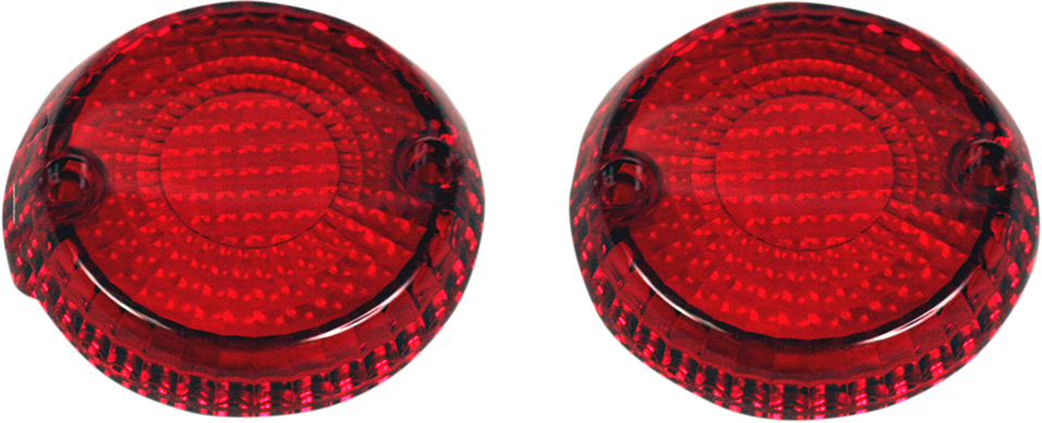 Replacement Signal Lenses - Red - Lutzka's Garage