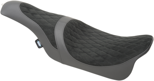 Caballero Seat - Faux Suede - Diamond Stitch - FL 08-22