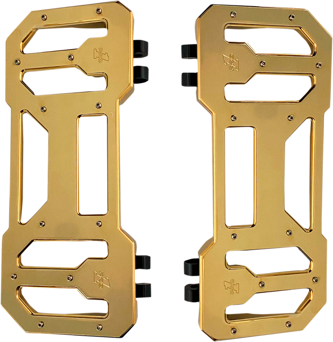 Floorboard - Gold Titanium Nitride Coated