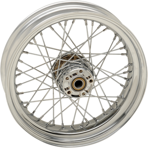 Wheel - Laced - 40 Spoke - Rear - Chrome - 17x4.5 - 08-17 FXD - Lutzka's Garage