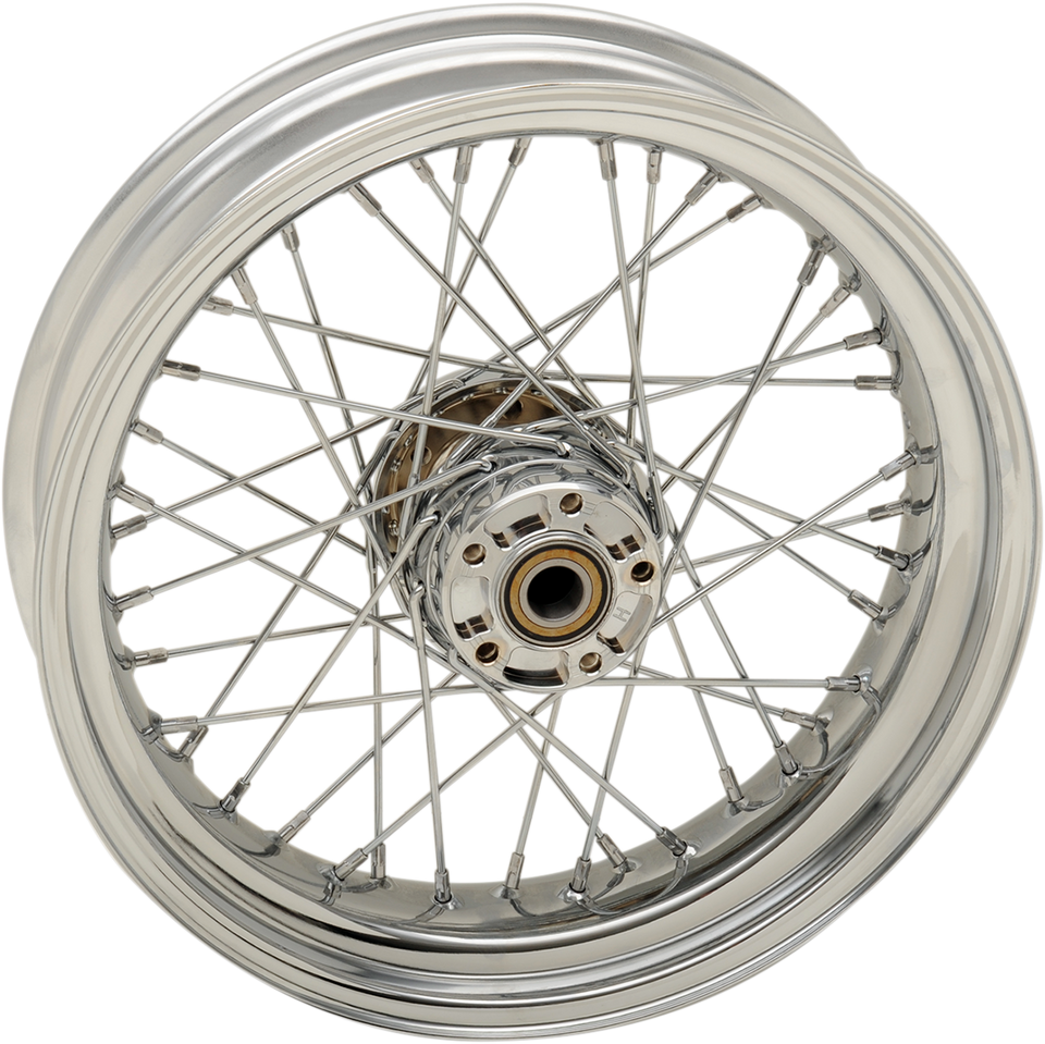 Wheel - Laced - 40 Spoke - Rear - Chrome - 17x4.5 - 08-17 FXD - Lutzka's Garage