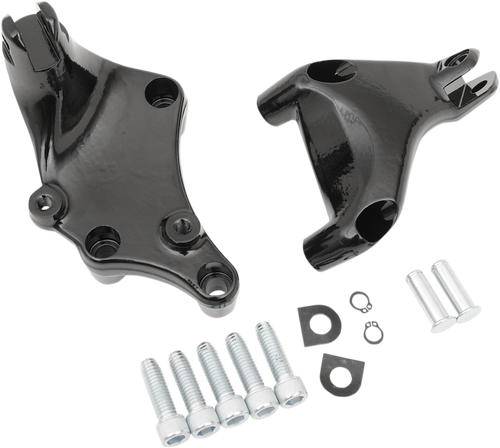 Passenger Peg Mount - Black - XL 14+ - Lutzka's Garage