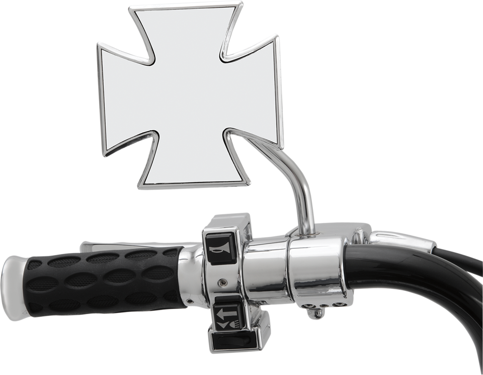 Maltese Mirror - Round Stem