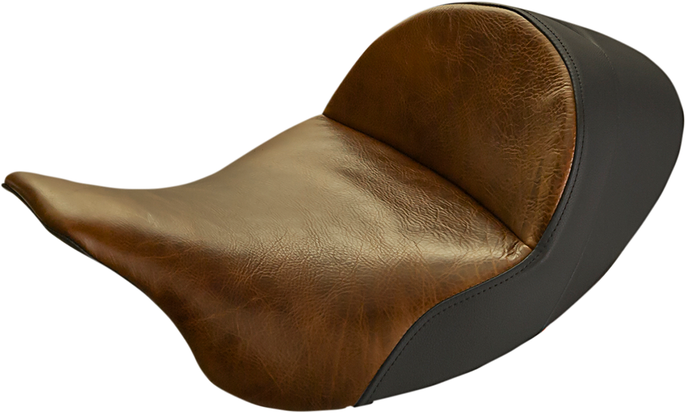 Lariat Solo Seat - Brown - FL - Lutzka's Garage