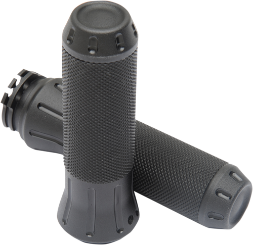 Grips - Custom - Shot-Peened - Black - Lutzka's Garage