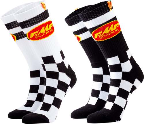 Checker Socks - 2 pack - One Size - Lutzka's Garage