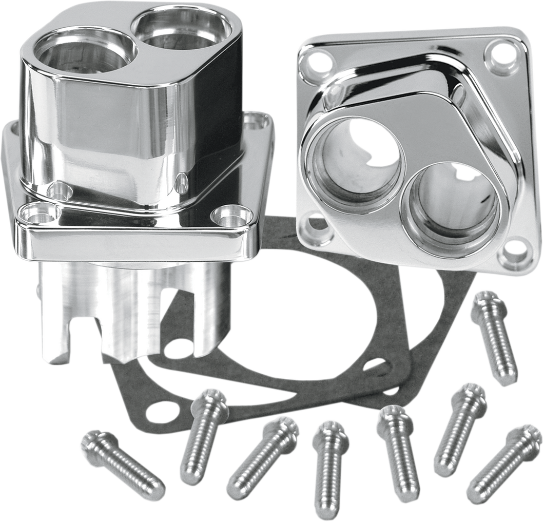 Lifter Block - Chrome - Big Twin - Lutzka's Garage