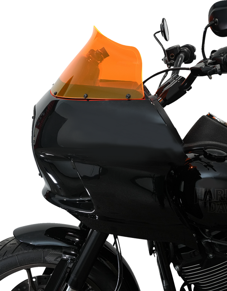 Kolor Flare Windshield - 9" - Orange Ice - FXRP