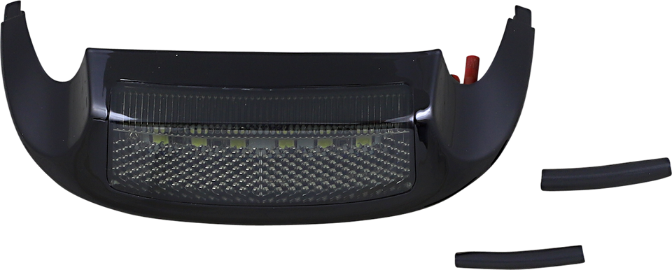 Led Front Fender Tip - White LED/Smoke Lens - Black - Lutzka's Garage