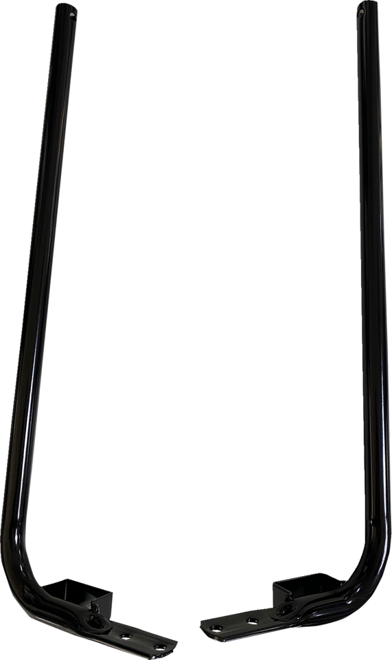 Saddlebag Support Brackets - Black - FL 97-08 - Lutzka's Garage