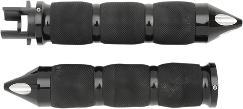 Grips - Spike Air - Cushioned - Indian - Chrome - Lutzka's Garage