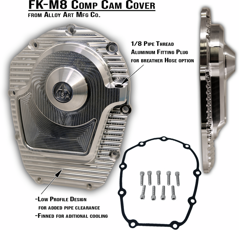 Comp Cam Cover - Raw - M8