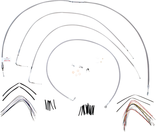 Handlebar Cable/Brake Line Kit - Complete - 16