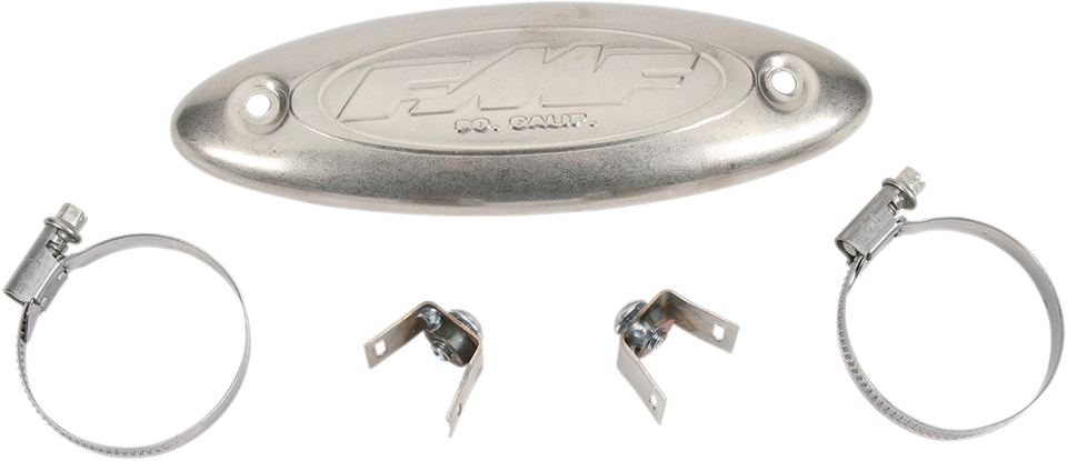 Heat Shield - Titanium - Lutzka's Garage