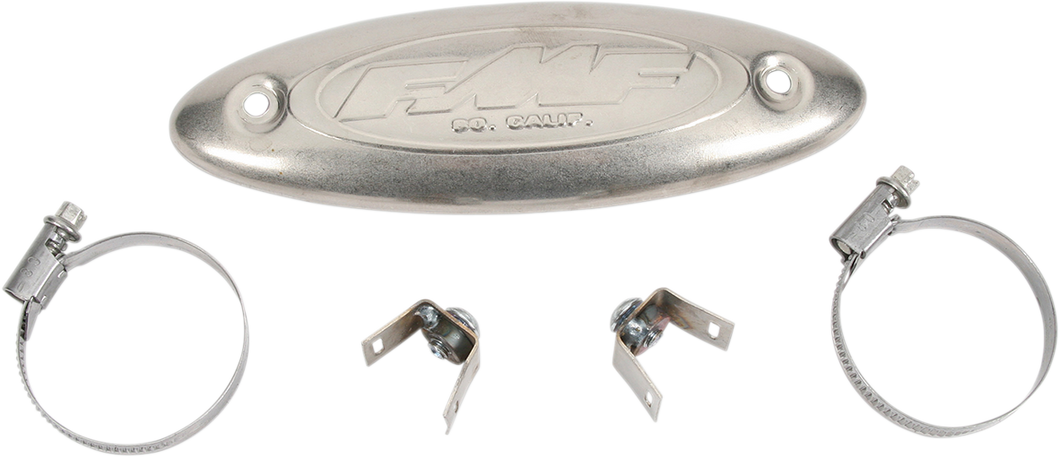 Heat Shield - Titanium - Lutzka's Garage