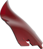 Kolor Flare Sport Windshield - 6-1/2" - Red - FLH - Lutzka's Garage