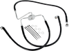 Brake Line - Front - FXDL 96-00 - Black - Lutzka's Garage
