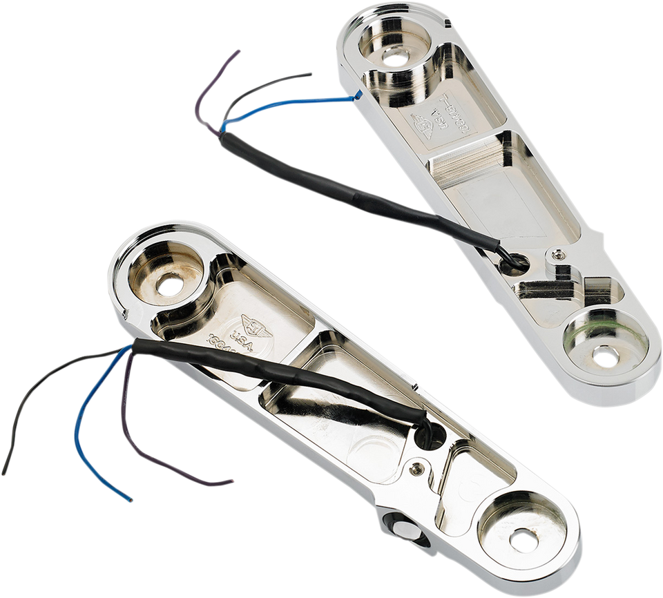 Streamliner Turn Signals - Smooth - Chrome - Lutzka's Garage