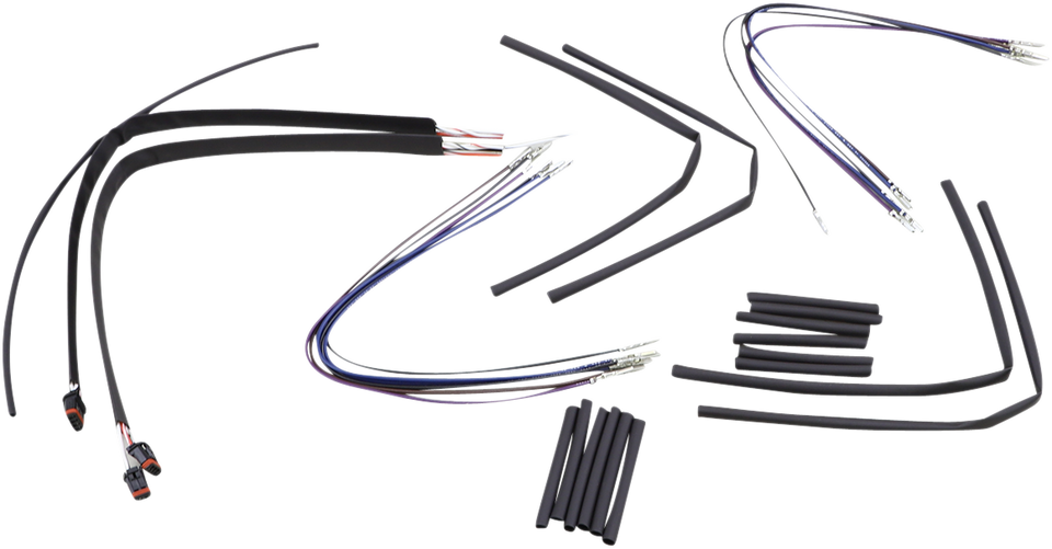 Control Kit - 14" Ape Hanger Handlebars - ABS