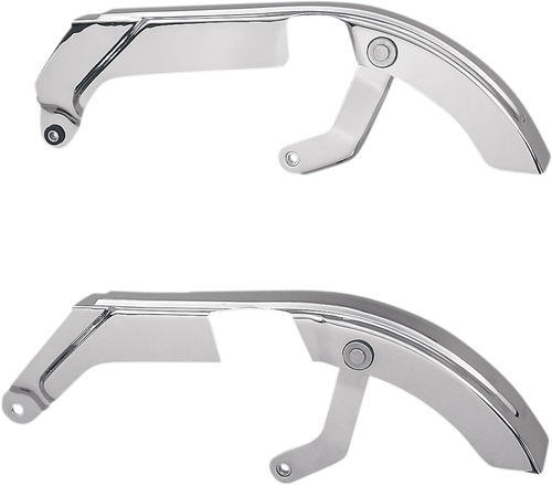 Upper Belt Guard - 87-94 FXR/FXRS/FXRS-SP - Chrome - Lutzka's Garage