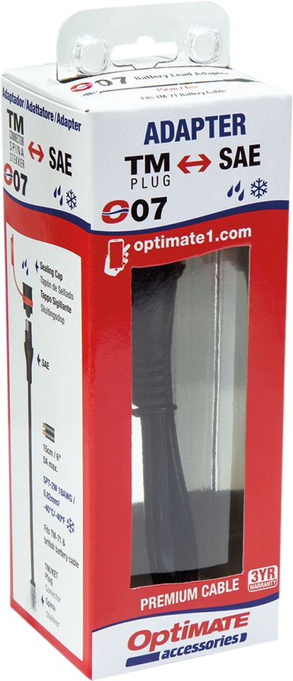 Charger Cord - KET to SAE Battery Lead