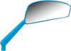 Tearchop Mirror - Righthand - Blue - Lutzka's Garage