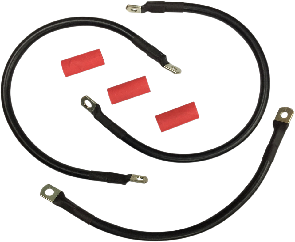 Black Battery Cable Set - 82-88 FXR
