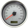 Electronic Speedometer - Silver - 120 MPH - Lutzka's Garage